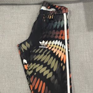 ADIDAS orange/black/multicolour women leggings for sale! asking for CAD $25.